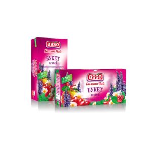 Asso Чай ''Букет'', билков, 20 броя