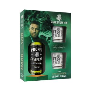 Proper Twelve Уиски, 0.7 l, в комплект с 2 чаши