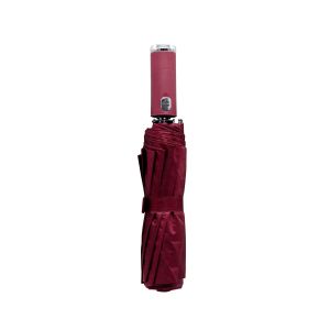 Office 1 Чадър Flashlight, автоматичен, диаметър 102 cm, дръжка-фенер, червен
