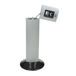 Пепелник Rubbermaid Metropolitan, сив, 6 l