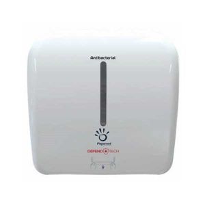 Диспенсър за кърпи за ръце Papernet Universus Autocut, бял, 32.1 х 22.6 х 33.3 cm