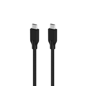 Кабел за бързо зареждане Genius ACC-C2CC, USB Type-C към USB Type-C, 150 cm, черен