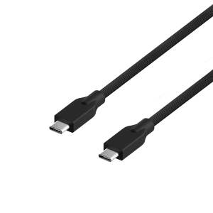 Кабел за бързо зареждане Genius ACC-C2CC, USB Type-C към USB Type-C, 150 cm, черен