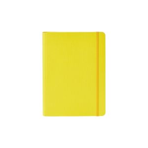 Fabriano Тетрадка Ecoqua+, A4, картонена корица, със скрита спирала, 70 листа, жълта