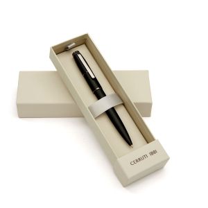 Cerruti 1881 Химикалка Brick, в кутия, черна