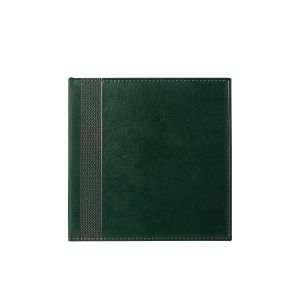 Календар-бележник К2, без дати, 20 x 20 cm, зелен