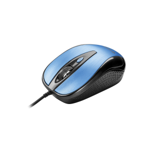 Мишка Yenkee 1025BE, оптична, USB, 2400 dpi, с кабел, синя