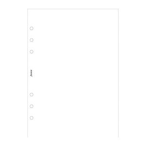Filofax Пълнител за органайзер, A5, 25 листа, бял