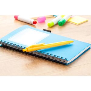 Office 1 Химикалка Lupus, пластмасова, жълта