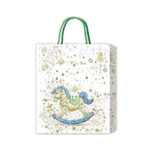 Подаръчна торбичка, люлеещо конче, за бебе, 31 х 42 х 12 cm