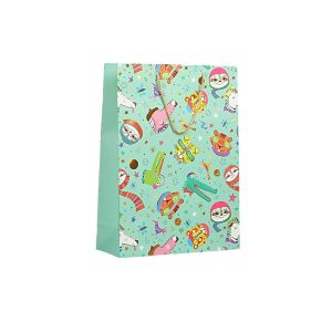 Подаръчна торбичка, детска 26 х 32 х 10 cm, мента