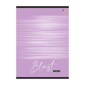 Тетрадка, A4, каре, офсетова хартия, мека корица, със спирала, 80 листа