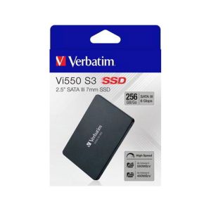 Твърд диск Verbatim VI550 S3, SSD, вътрешен, 2.5'', 256 GB
