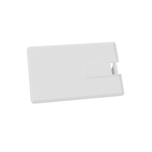 Office 1 USB флаш памет Credit Card, USB 2.0, 32 GB, без лого, бяла