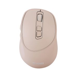 Мишка Yenkee YMS 2080BG, безжична, 2400 dpi, USB, 6 бутона, Li-Polymer, кремава