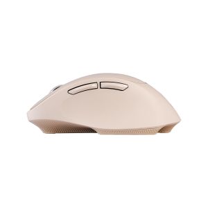 Мишка Yenkee YMS 2080BG, безжична, 2400 dpi, USB, 6 бутона, Li-Polymer, кремава