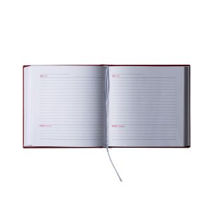 Календар-бележник Вега, без дати, 16 х 16 cm, син