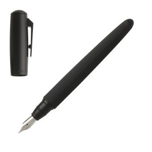 Hugo Boss Писалка Pure Tire, в кутия, черна