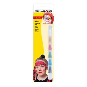 Eberhard Faber Пастели за лице, мини, 6 цвята