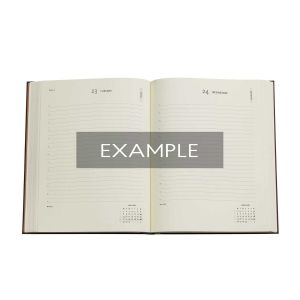 Paperblanks Планер Tropical Garden, Mini, 1 ден на страница, твърда корица, 208 листа, за 2025 година