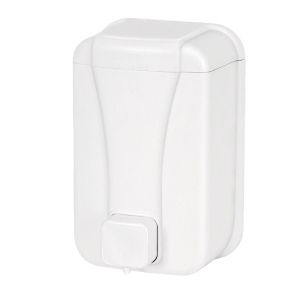 Диспенсър за течен сапун Palex, 500 ml, бял, abs, 10.4 x 9.3 x 16.3 cm