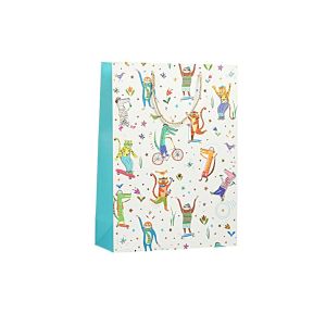 Подаръчна торбичка, детска 26 х 32 х 10 cm, бяла