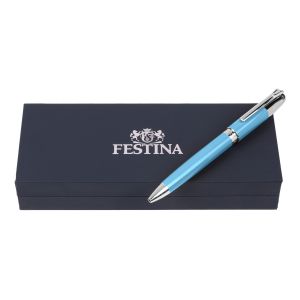 Festina Химикалка Classicals Chrome, в кутия, светлосиня