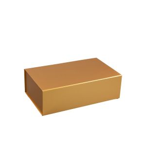 Office 1 Кутия Colorful, с магнитно затваряне, сгъваема, 35 х 20.5 х 11.3 cm, златна