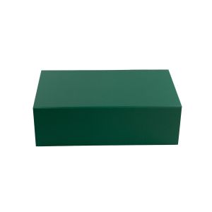 Office 1 Кутия Colorful, с магнитно затваряне, сгъваема, 35 х 20.5 х 11.3 cm, тъмнозелена