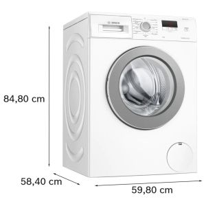 Bosch Пералня WAJ24065BY, 1200 оборота/мин, 8 kg, бяла