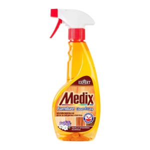 Препарат за почистване на мебели и дърво Medix Expert Furniture Clean & Easy, спрей, 350 ml