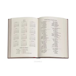 Paperblanks Планер Restoration, Midi, хоризонтален, мека корица, 88 листа, за 2024 година