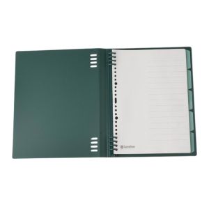 Sworld Органайзер, B5, с 5 разделителя, светлозелен