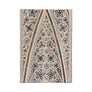 Paperblanks Тефтер Duomo di Milano, Midi, широки редове, твърда корица, 72 листа