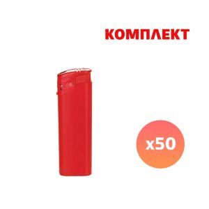 Tom Запалка ЕB-15, пластмасова, червена, с пълноцветен печат, 50 броя