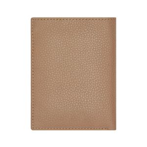 Hugo Boss Калъф за карти Classic Grained, с 8 отделения, карамел