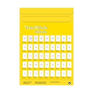 Top Stick Самозалепващи се етикети, A4, 52.5 х 21.2 mm, 56 броя, 100 листа