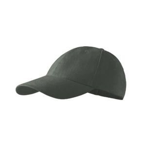 Malfini Шапка 305, 6-панелна, памучна, сива