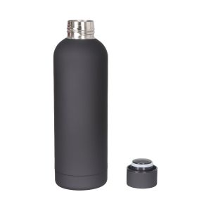 Office 1 Бутилка Top, метална, 6.5 х 24 cm, черна, 500 ml