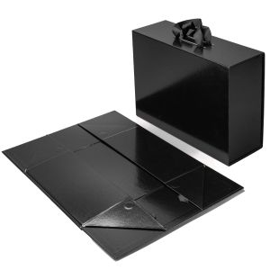 Office 1 Кутия Handle, сгъваема, 38 х 28 х 13.5 cm, с дръжки, черна