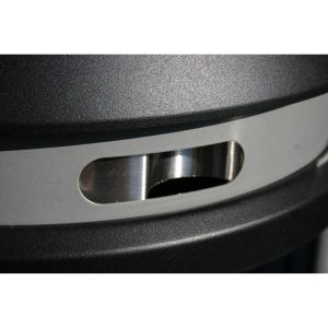 Пепелник Rubbermaid Infinity High, черен, 45 х 102 cm