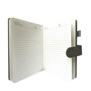 Office 1 Бележник, с магнитно закопчаване, без дати, А5, син