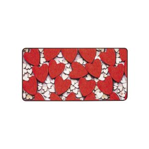 Изтривалка Olivo Miami Cuori Rosso, 100% полиестер, 40 х 60 cm