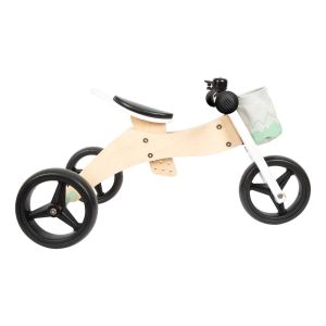 Small Foot Велосипед-триколка, 4 в 1, дървен, 64 х 42 х 37 cm