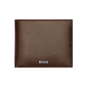 Hugo Boss Портфейл Classic Smooth, кафяв
