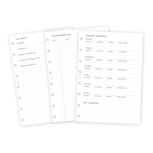 Filofax Пълнител за тефтер Minimal, А5, за дома