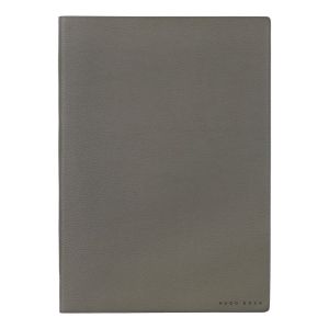 Hugo Boss Тефтер Essential Storyline, бели листове, B5, тъмнозелен