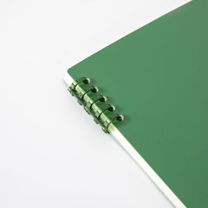 Sworld Тетрадка, А5, със спирала, 40 листа, зелена