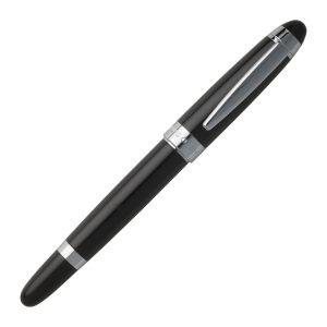 Hugo Boss Писалка Icon, в кутия, черно-сива