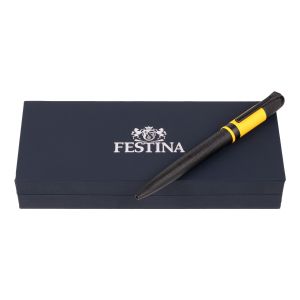 Festina Химикалка Classicals Black, в кутия, жълта